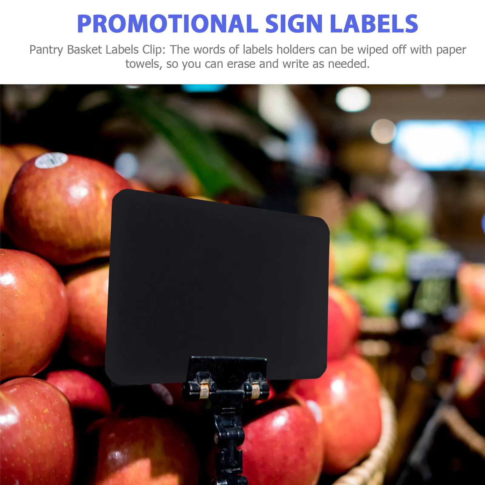 12개입, 매장 디스플레이용 가격표 재작성 가능, 견고한 하드 PVC, 변형 방지, 가격표에 이상적