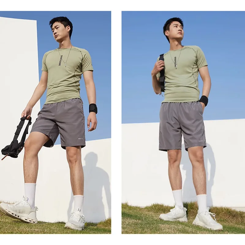 Sport Shorts Men's Sports Hiking Shorts Zero-sense Loose Thin Breathable Casual Pants Woven Quick-dry Short for Men Summer