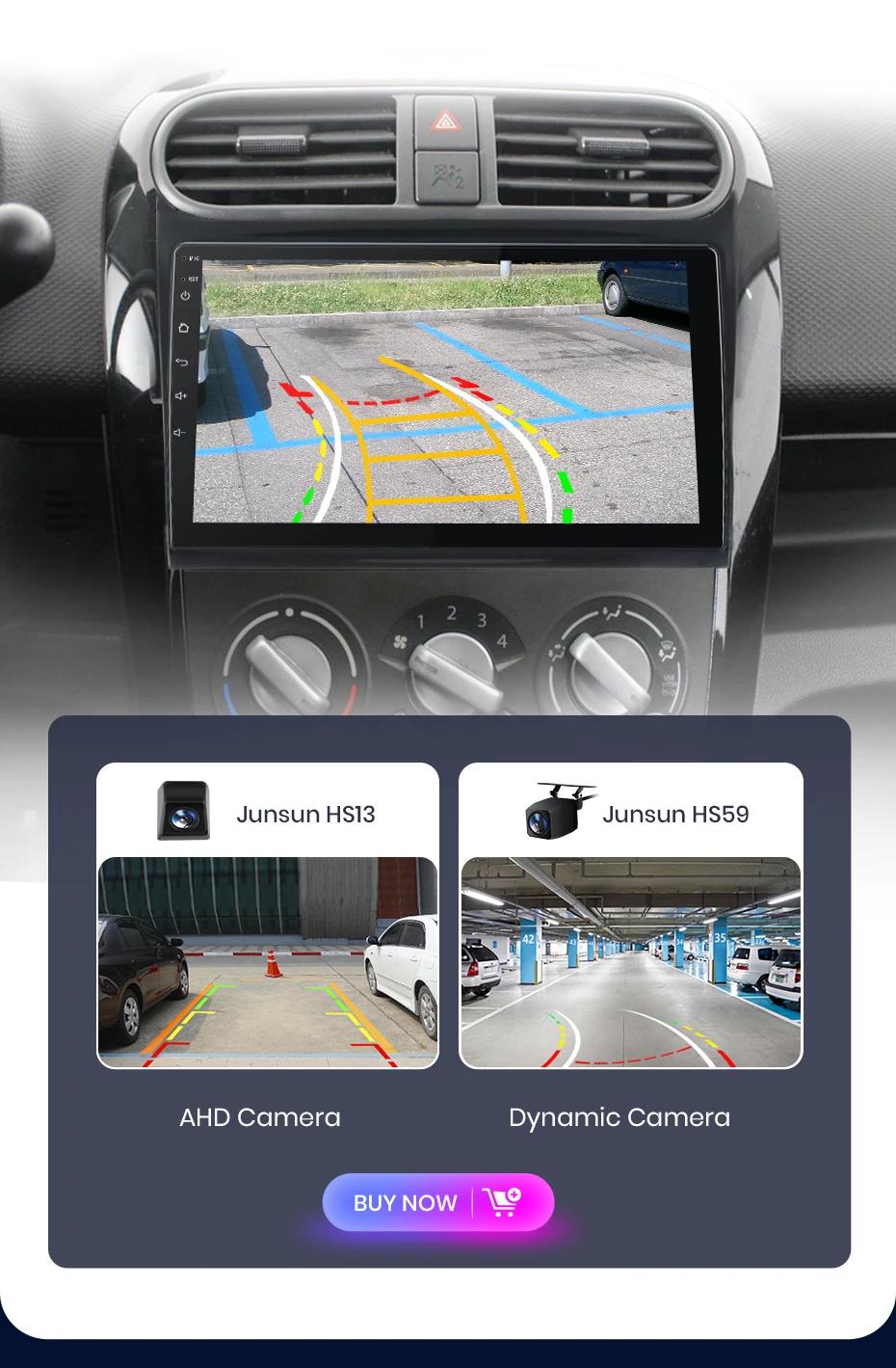 Junsun V1pro Drahtlose Carplay Android Auto Radio Für Suzuki Splash Ritz 2004-2010 Opel Agila 2008-20124G Auto Intelligente Systeme – Detail 16