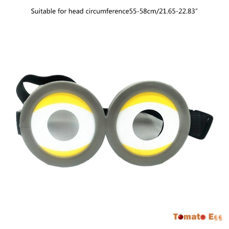 Cute Minion Goggles Novelty Funny Party Glasses Plastic Toy Decoration Anime Cosplay Accessories Holiday Party Photo Props