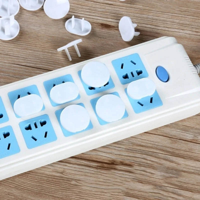 Socket Covers 20Pcs/Bag Power Socket Electrical Outlet Plug Baby Kids Child Safety Guard Protection Anti Electric Shock Plugs Protector Cover