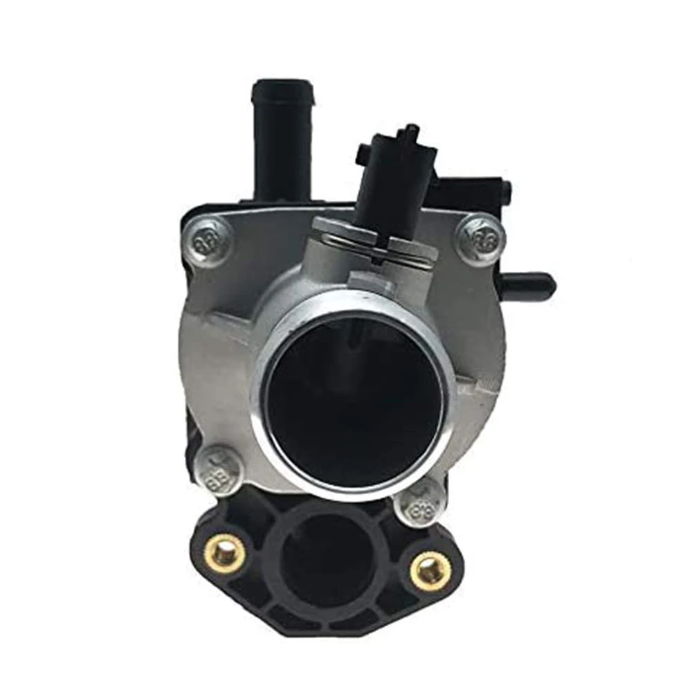 Engine Coolant Thermostat Housing with Sensor Gasket for 2011-Chevrolet Cruze 2012-Chevrolet Sonic 2013-25192228