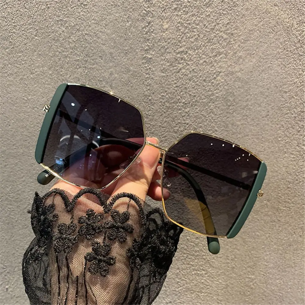 Oversized Square Luxury Sunglasses Women Vintage Big Frame Women Female Gradient Lens Sun Glasses Fashion Shades UV400 Eyewear polarized sunglasses