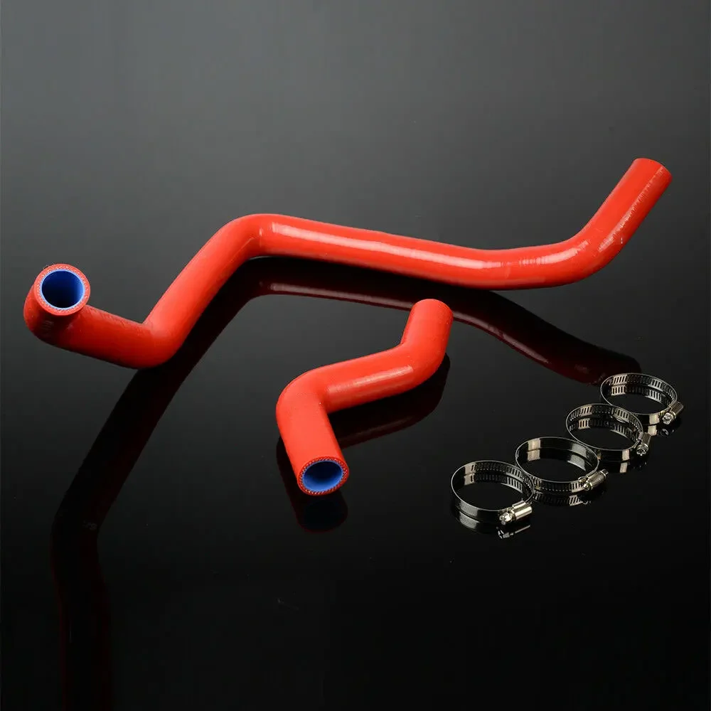 G-PLUS 9-Piece Silicone Radiator Hose Kit For Honda Civic 1992-2000 (D15/D16 SOHC) – Black, High-Temp