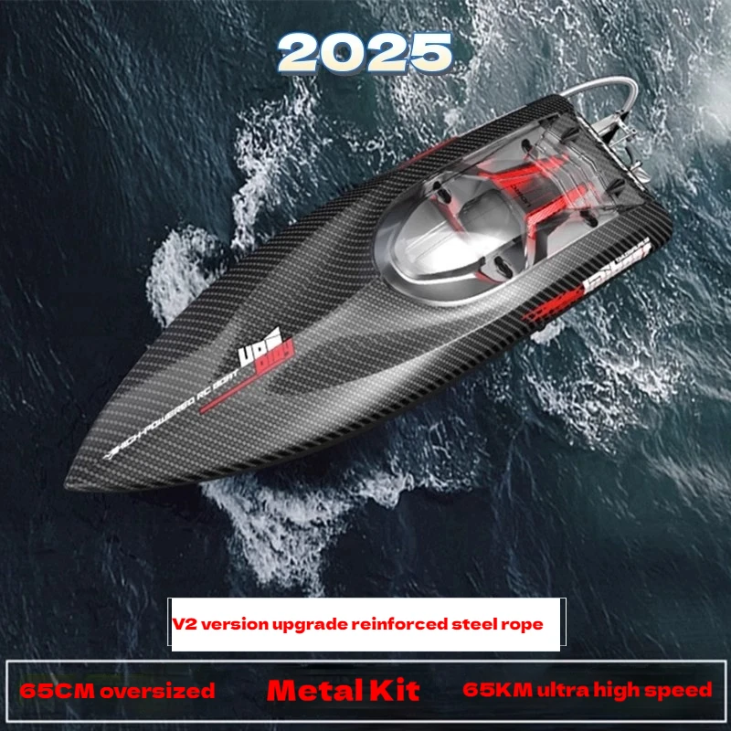 Bateau RC Télécommandé Rapide - Version Améliorée 50km/h