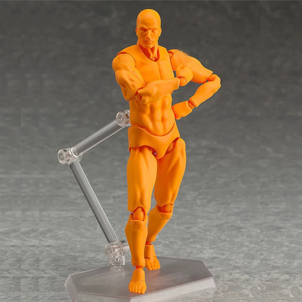 Manga artists Anime Figure Human Postures For Artists Man and Woman Human Mannequin Figure Model Drawing Figures Action Figure
