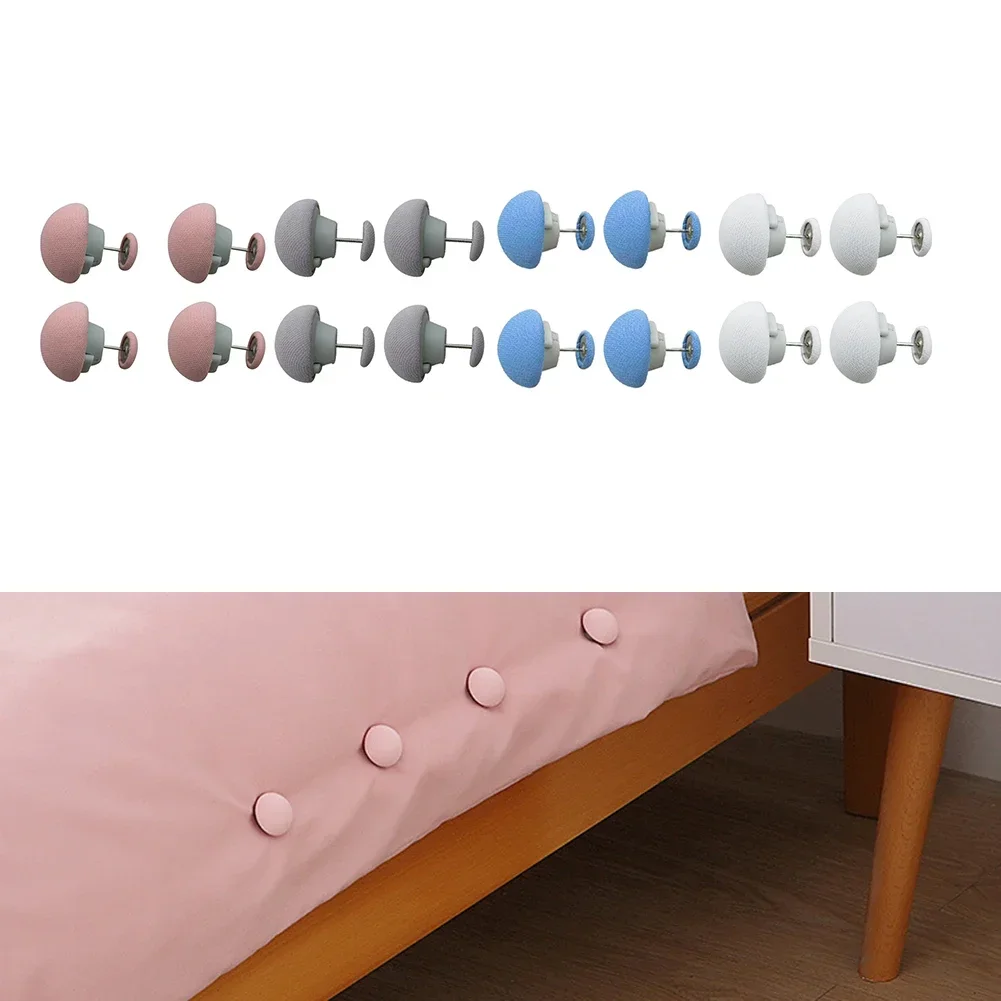 Easy-Release Anti-Slip Bedsheet and Duvet Fastener Set