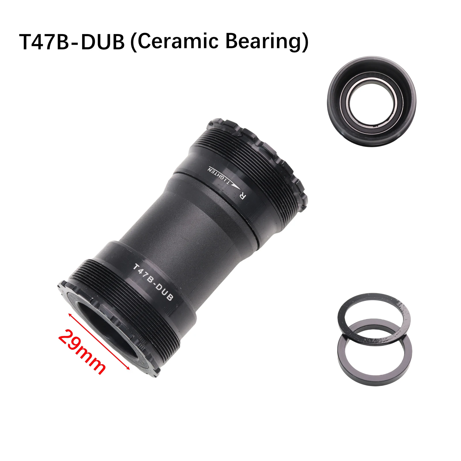 DJCバイクボトムブラケットT47シリーズセラミックベアリング MTBロード