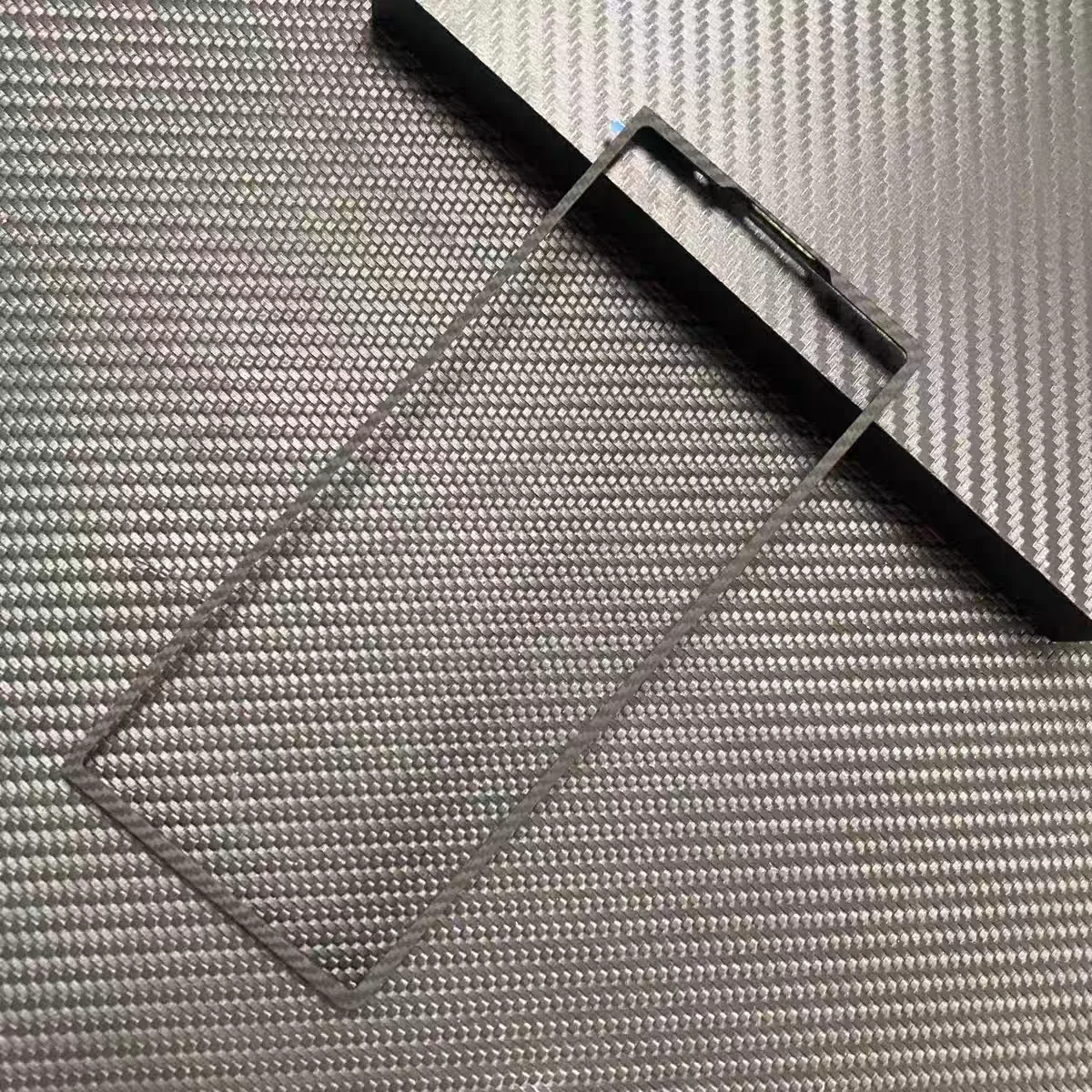 Genuine Aramid Carbon Fiber Ultra-Thin Matte Front Frame Case