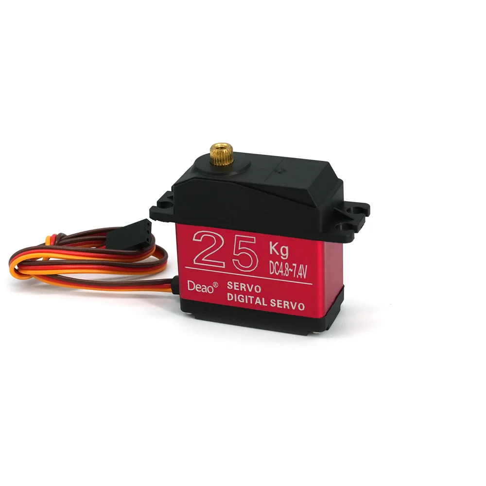 Servomotor digital de 25kg, 20kg, 30kg, 35kg, 180°, 270° para RC