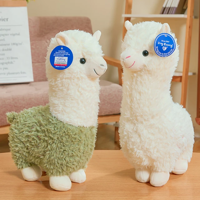 25cm Smile Alpaca Llama Plush Animals Toy Cute Stuffed Doll Household Throw  Pillows Home Decoration Kids Toys Birthday Gifts - AliExpress