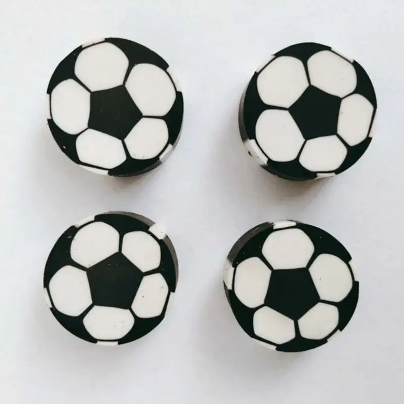 5 pz/pacco Creative Football Shape Erasern Kawaii forniture di cancelleria a forma di basket gomme da cancellare per studenti delle scuole