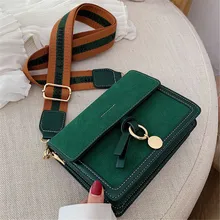 

Scrub Genuine Leather Crossbody Bags For Women 2022 Trend Brand Broad Strap Shoulder Bags Women's Vintage Hand Bags Brown Bolsas