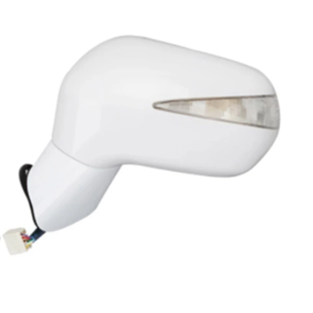 

Внешнее боковое зеркало заднего вида в сборе для HONDA CIVIC FA1 FD1 FD2 2006- 2011 светодиодный 5-линейный Электрический складной (слева)