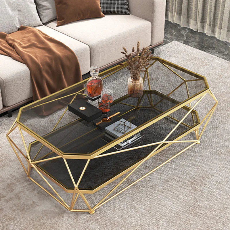 

Luxury Modern Living Room Coffee Table Cente Nordic Golden Design Coffee Corner Side Table Neat Mesa Terraza Home Furniture