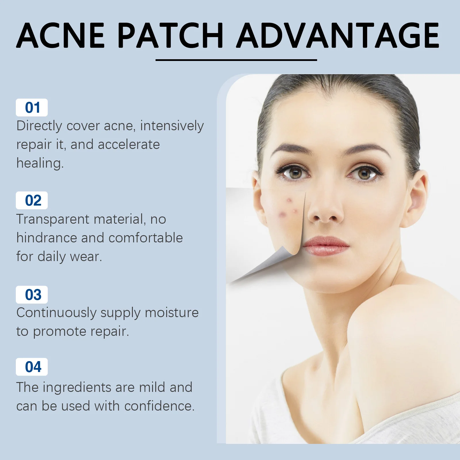 Pimple patch skincare