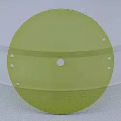 Luminous Dial with Transparent Surface for Mechanical Watches - 28.5mm Diameter (NO.10 Light green)