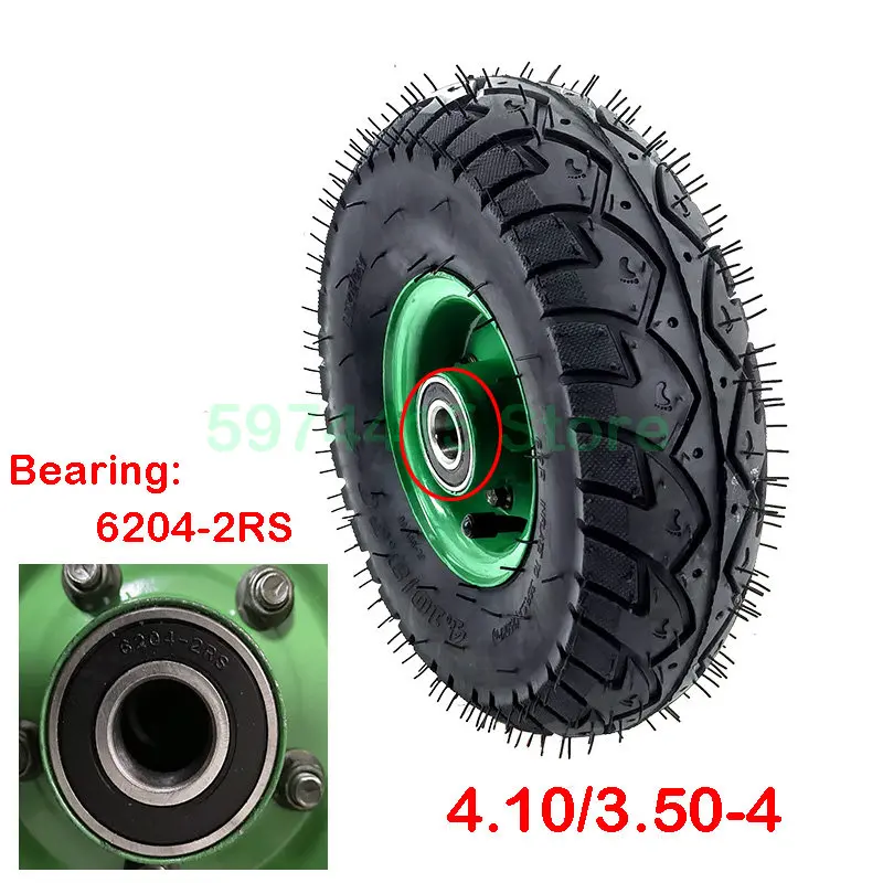 Camera D'Aria 4.10/3.50-4 Per Carriole, Tosaerba E Mini ATV - Foto 3