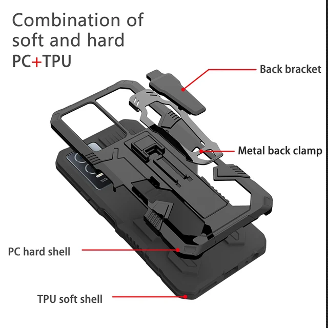 Samsung Armor Metal Shockproof Car Mount Case 4