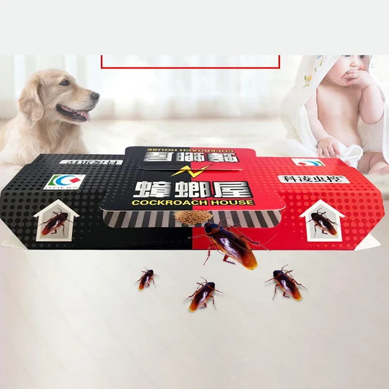 Insect catching sticker insect traps insect catcher Catcher Capture Device Killing Cockroach House Super Sticky Traps Stickers 5PCS