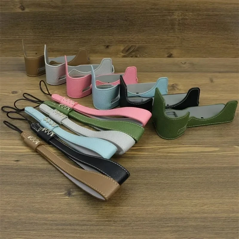 Custodia Mezza Protezione In Pelle Pu Modello Palm Per Sony A7C Mark Ii A7C2 Alpha 7C Ii Cover Per Fotocamera