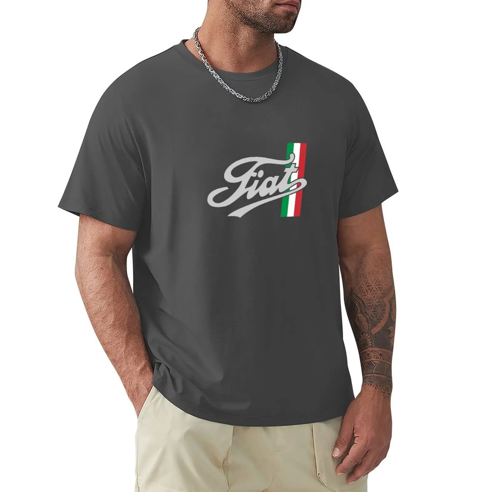 

Old school FIAT T-Shirt quick drying blacks mens t shirts pack