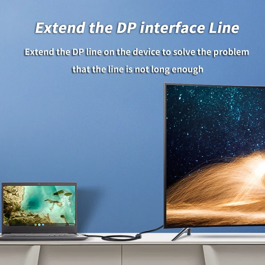 4K HDR DisplayPort Extension Cable