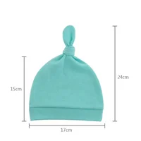 3pcs/Lot Solid Caps for Children Kids' Hat for New Born Baby Hat Birth Hat Baby Beanie Toddler Hat Glove Set Newborn Accessories 6