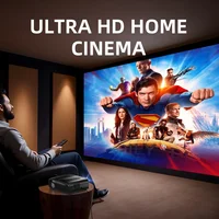 projector Portable 4K UHD HDR10 Home cinema Movie Google TV certified Gaming Outdoor MEMC Dust proof 1