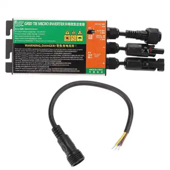 GMI Series 120/150/180/260/300/350/500/600/700W MPPT แผงโซล่าเซล Micro Inverter DC26V-46V To AC110V-230V 50HZ/60HZ 8