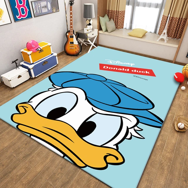 Disney Donald Duck zerbino Crystal Velvet Mickey Mouse Minnie Mouse  tappetino nella stanza cucina bagno zerbino tappeti Tapis - AliExpress