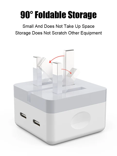 Caricatore USB C GaN 35W 2 Porte - Ricarica Rapida Per IPhone, Samsung, Macbook - Foto 8