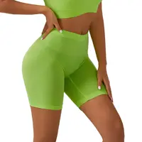 1pcs Women's Seamless Elastic Fitted Shorts High-Waist Arm-Raising Sports Breathable Safety Panties Female Fitness Yoga Pants - Image 5