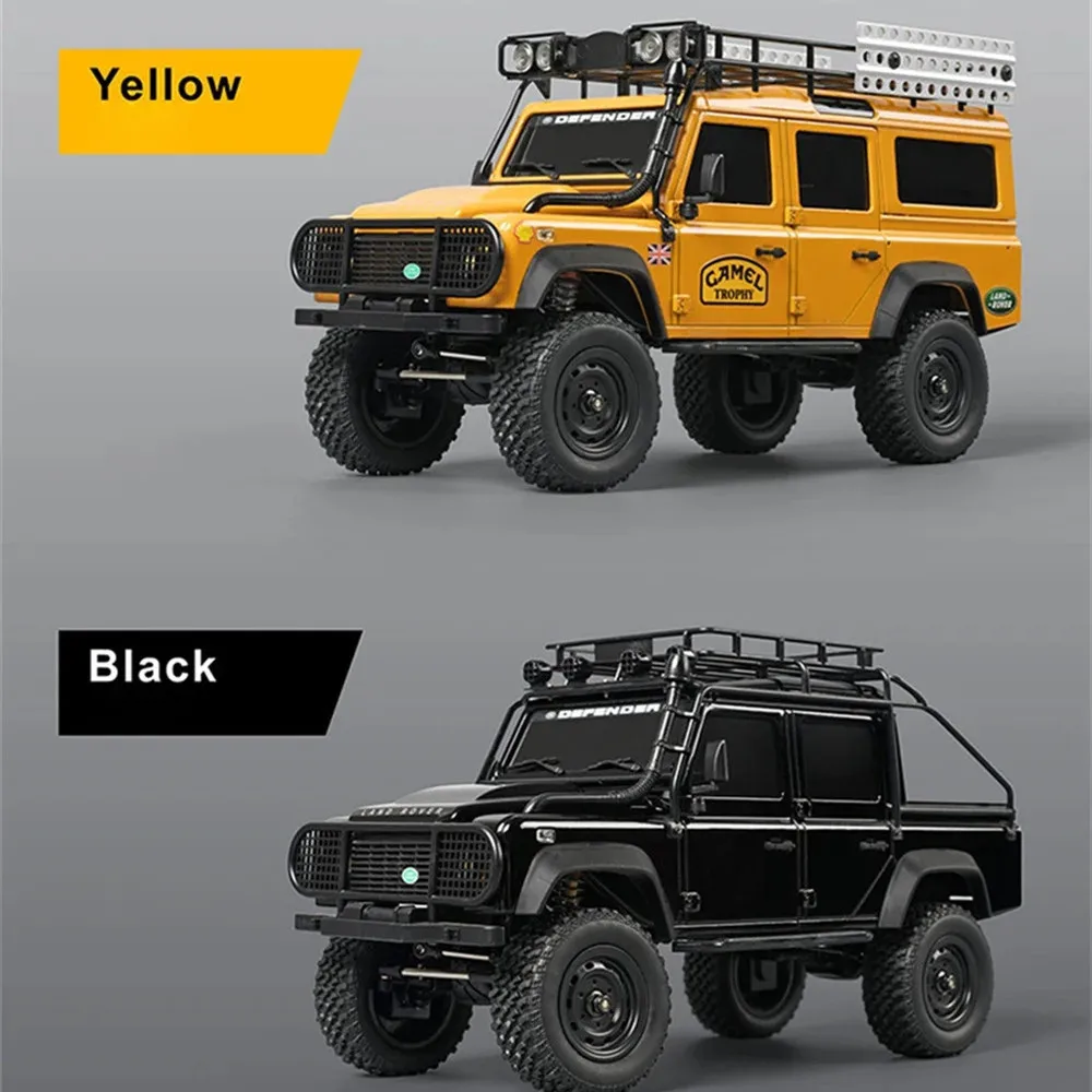 Professinal 1/18 Remote Control Climbing Truck 4WD LED Lighting Off-Road Adjust Shock Absorption Rock Crawler Hobby RC Car Truck 4