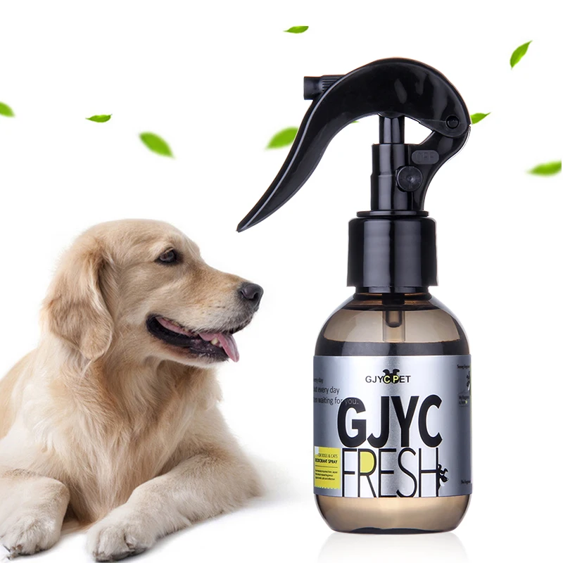 Child Lock Design Pet Spray Deodorant For Dogs Cats Body Perfume Spray 100ml Natural Fresh Scent Deodorant Perfume Remove Odor