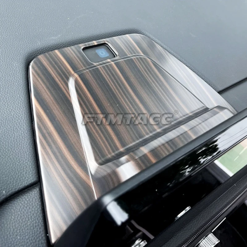 NEW Car Interior ABS Peach Wood Accessories For Honda CR-V CRV 2023 2024 Instrument Console Gear Water Cup Cover Air Vent Trims