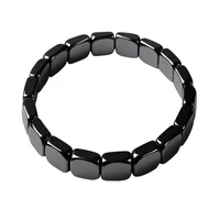 Hematite Bracelet For Men Reclaim Your Edge Confidence Natural Hematite Stone Beaded Stretch Healing Bracelets Gift Jewelry 1