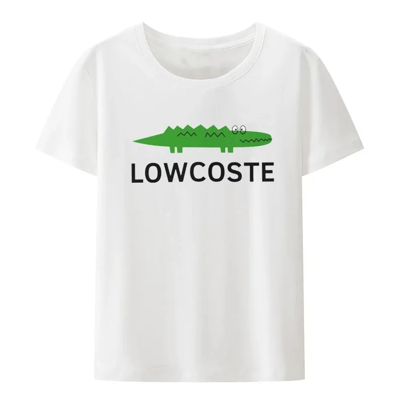 Low-cost Interesting Print Women's Cotton T-shirt Hip-hop Blusa Loose Cool Short-sleev Vintage Trending Comics Unique, cotton t shirt, womens t shirt