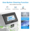 Commercial Ice Maker, Ice Making Machine with Large Storage Bin, Auto Self-Cleaning Ice Maker Perfect for Home Bar Business 4