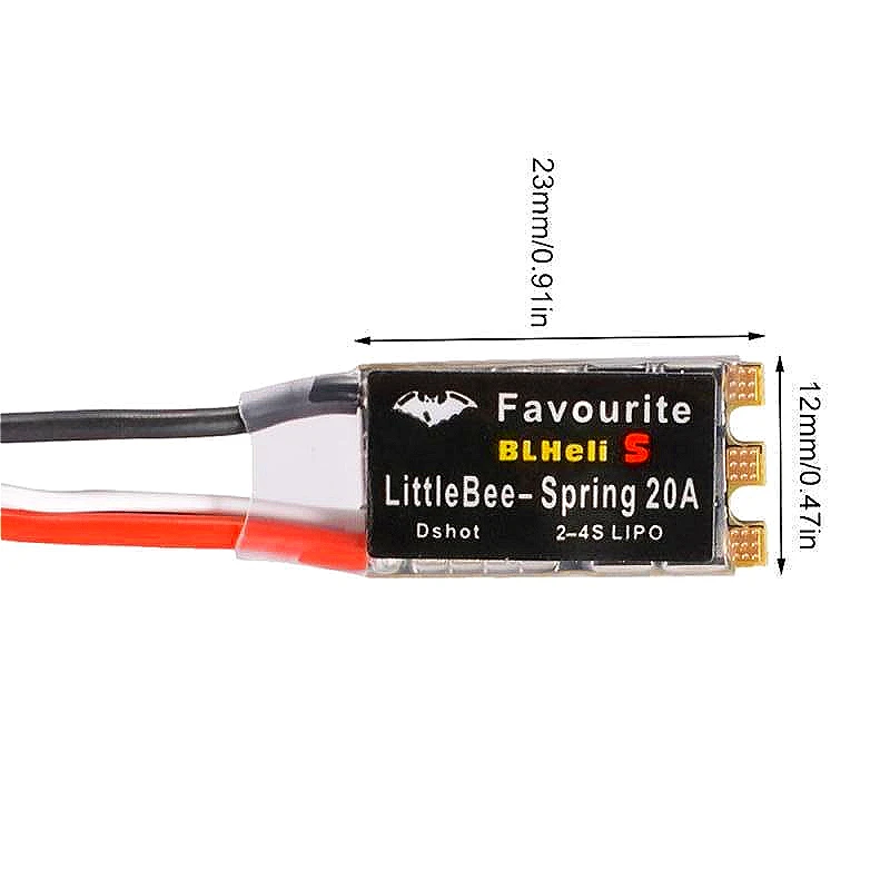 Lot de 4 ESC LITTLEBEE 20A/30A Brushless pour Drone FPV