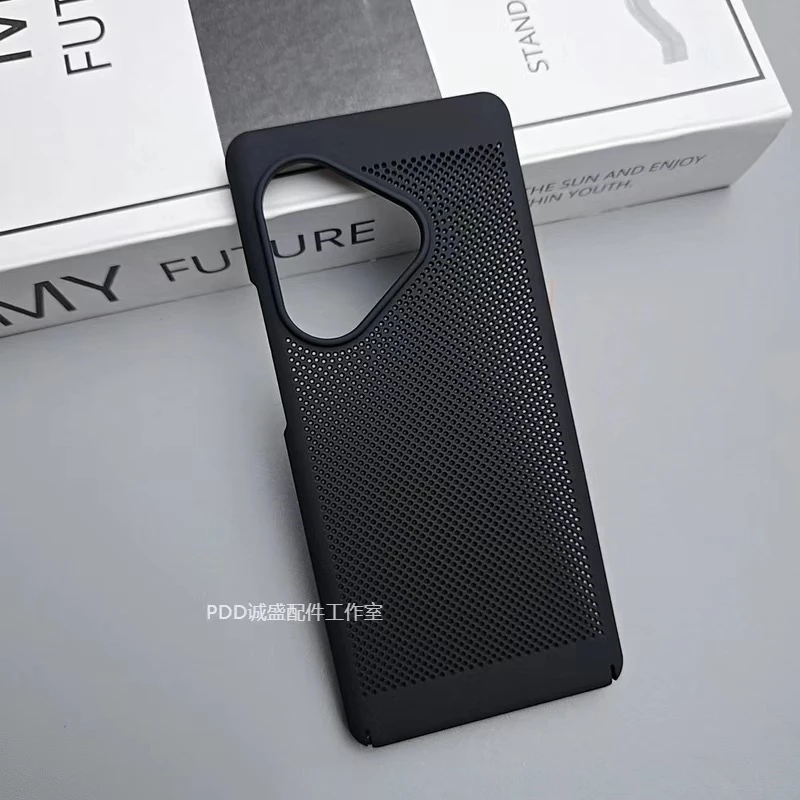 Slim Cooling Fashion Phone Case - Lightweight PC Hard Back Cover with Stylish Bumper Design