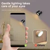 Led Wall Lamp Touch Control Remote 360 Rotatable USB Recharge Wireless Portable Night Light For Bedroom Reading Lamp 4