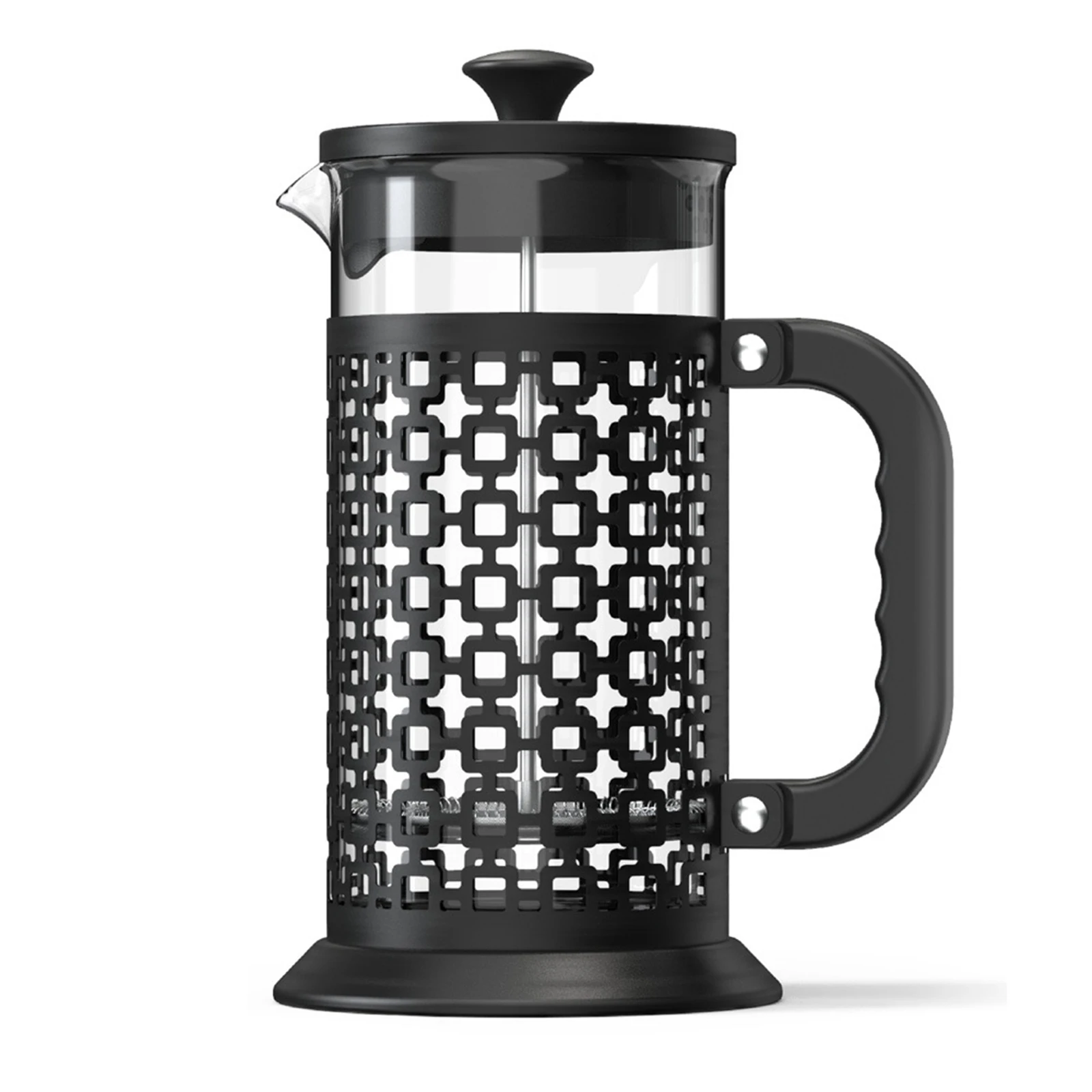 French Press Coffee Maker Heat Resistant Stainless Steel THE VAULT