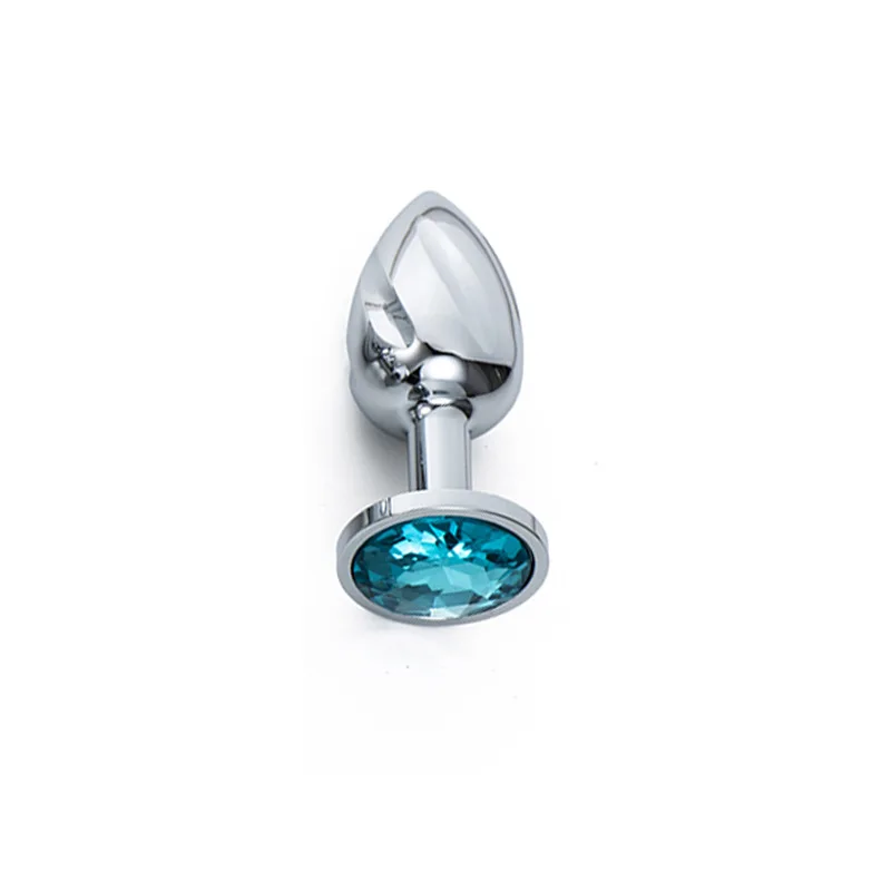 Twill Rotating Stimulation Butt Plug Stainless Steel Color Metal Back Court Butt Plug Masturbation Anal Dilatation Device Adult