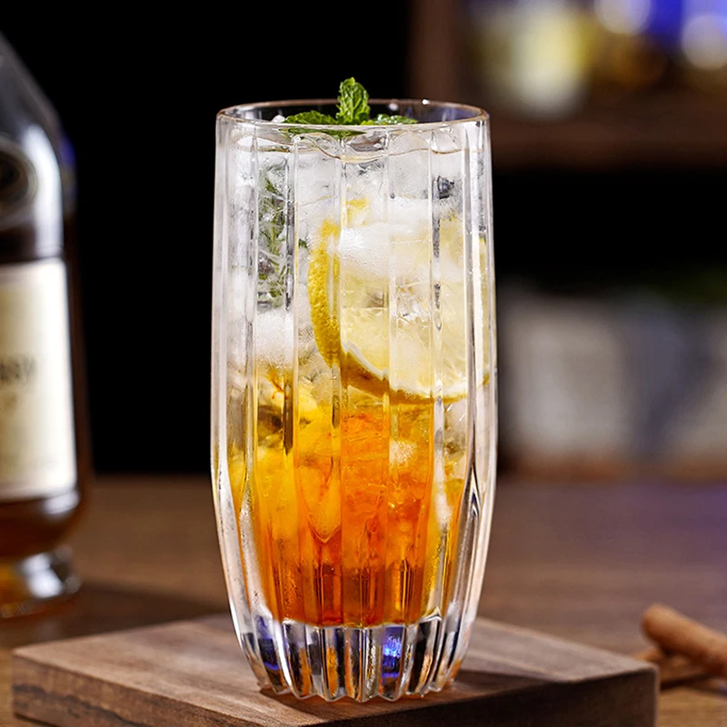 80ml/285ml/340ml Glass Coffee Cups Bottom Carving Exquisite Patterns Beverage Cup Juice Cup Water Dispenser Transparent Bottle
