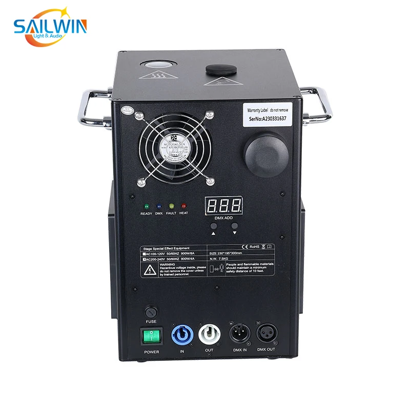 CE Sailwin Spark Machine 900W 6M Height DMX512 Electric Cold Spark Machine Sparkler Sparkular Fireworks For Disco Event Party