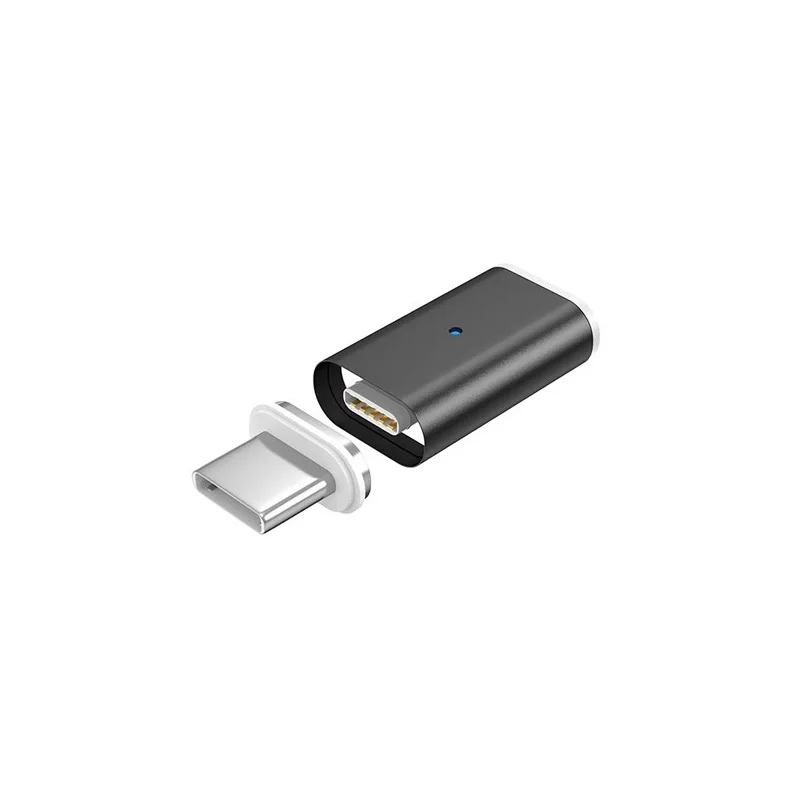 Type-C Magnetic Adapter For Samsung S24 Realme 13 Pro Xiaomi Redmi Pad SE OnePlus Pad 2 vivo T3 Lite Cubot X90 Micro Charger