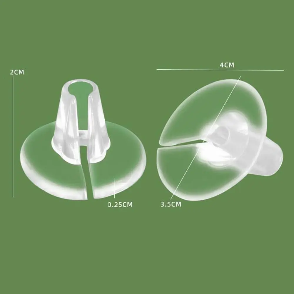 Gel Thong Sandal Cushion Accessories Clear Pain Relief Toe Cushions Non-Slip Forefoot Pad Women