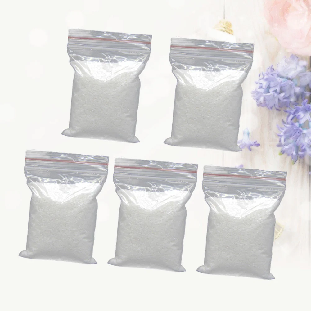 5 Packs Fish Tank Sand Decor Aquarium Decoration White 80g White Sand Decorations Bagged Decorate