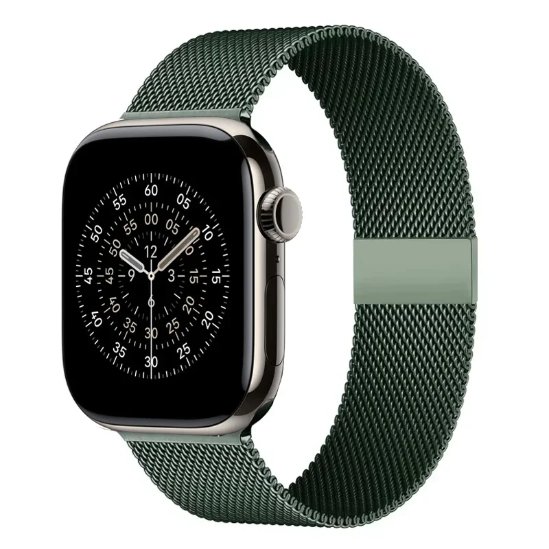 Elegant Milanese Loop Watch Strap - Stainless Steel Mesh Bracelet